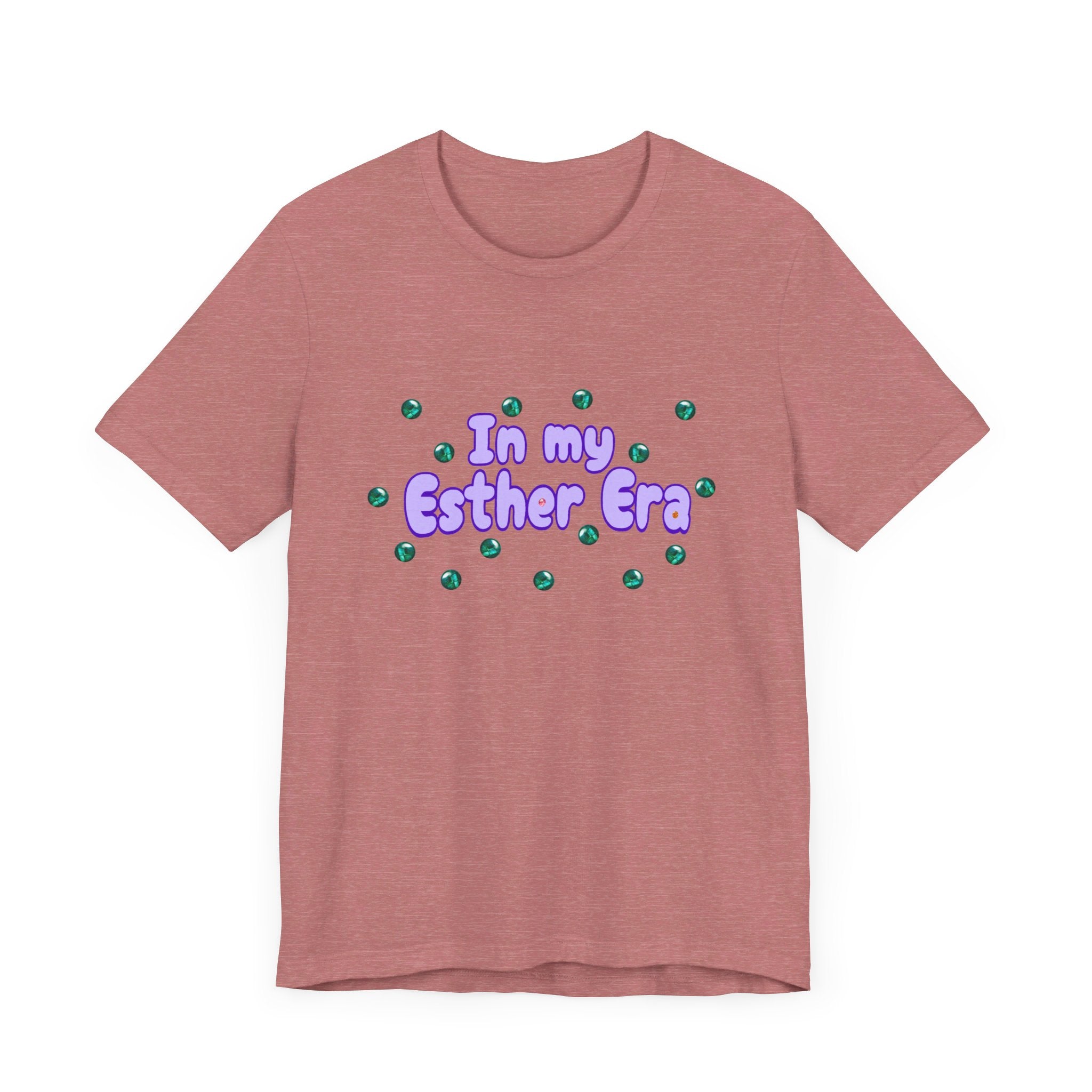 In my Esther era / hand drawn shirt / Bible gift / shirt /  Unisex Jersey Short Sleeve Tee