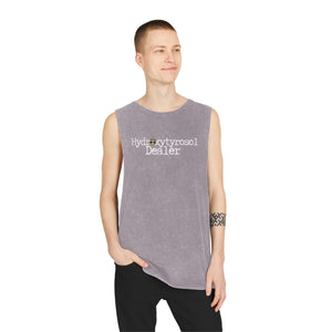 Hydroxytyrosol dealer / Olive tree consultant gift / Unisex Stonewash Tank Top