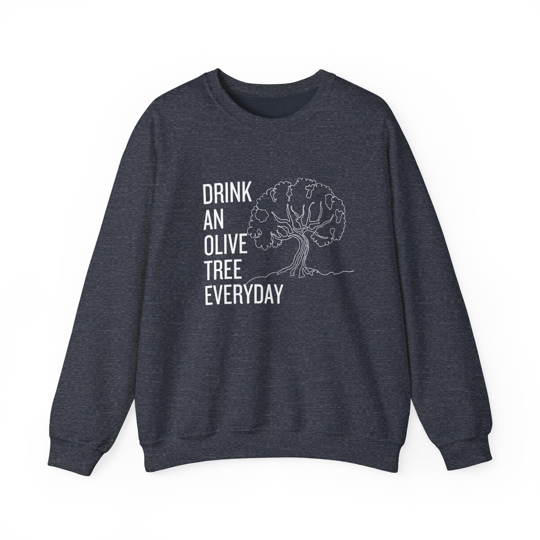 Water in skincare / waterless beauty / drink an olive tree / Unisex Heavy Blend™ Crewneck Sweatshirt