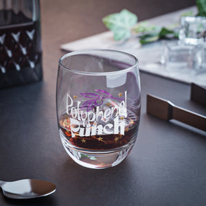 Violet Olive Star /  Olive Tree Polyphenol punch / rank up consultant gift / 3.5 inch Whiskey Glass