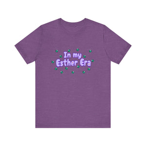 In my Esther era / hand drawn shirt / Bible gift / shirt /  Unisex Jersey Short Sleeve Tee