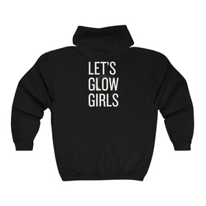 Olive tree babe / let’s glow girls / Zip Hoodie Hydroxytyrosol Sweatshirt