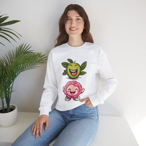 Olives and roses  / waterless beauty / olive tree / Unisex Heavy Blend™ Crewneck Sweatshirt