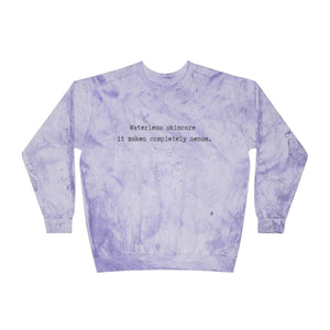 Unisex Color Blast Crewneck Sweatshirt