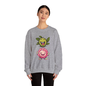 Olives and roses  / waterless beauty / olive tree / Unisex Heavy Blend™ Crewneck Sweatshirt