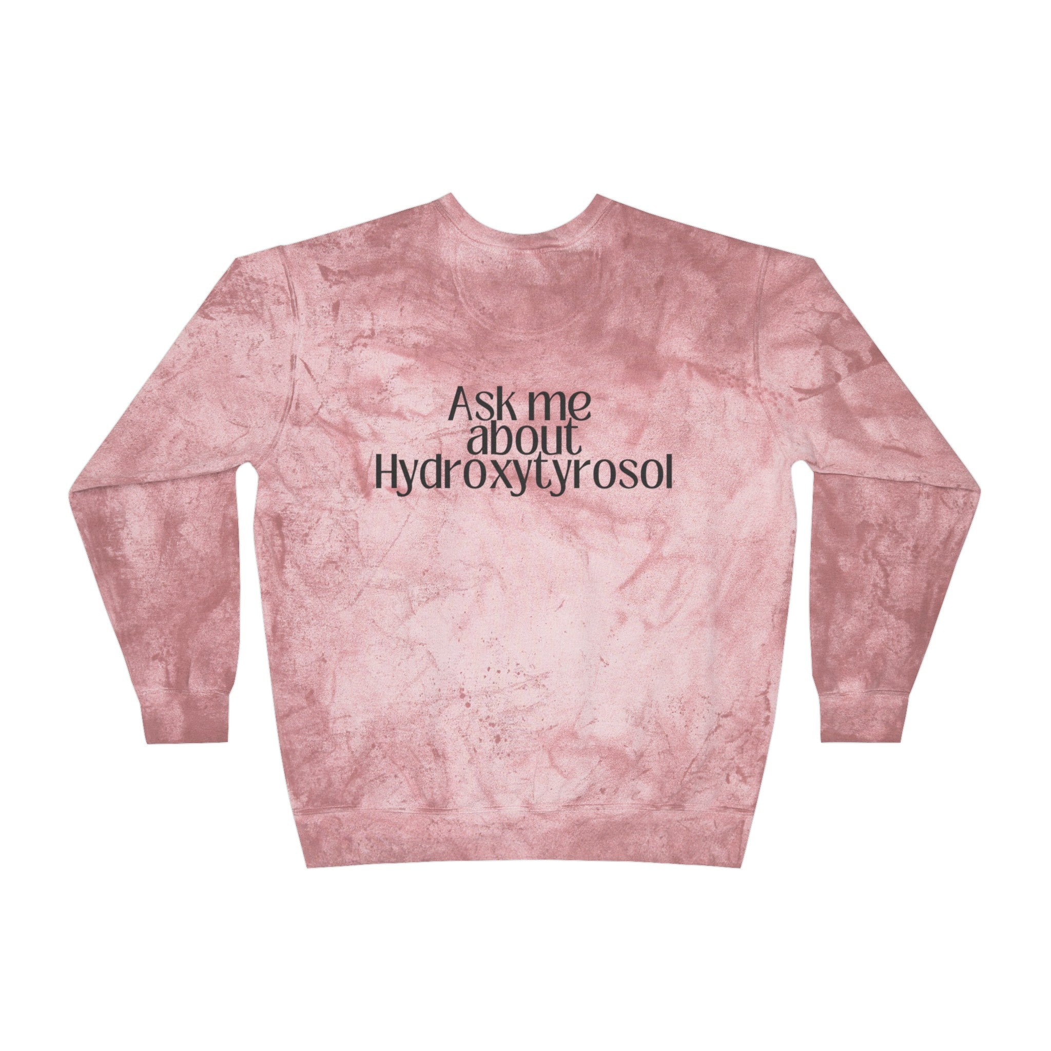 Water in Skincare // Unisex Color Blast Crewneck Sweatshirt