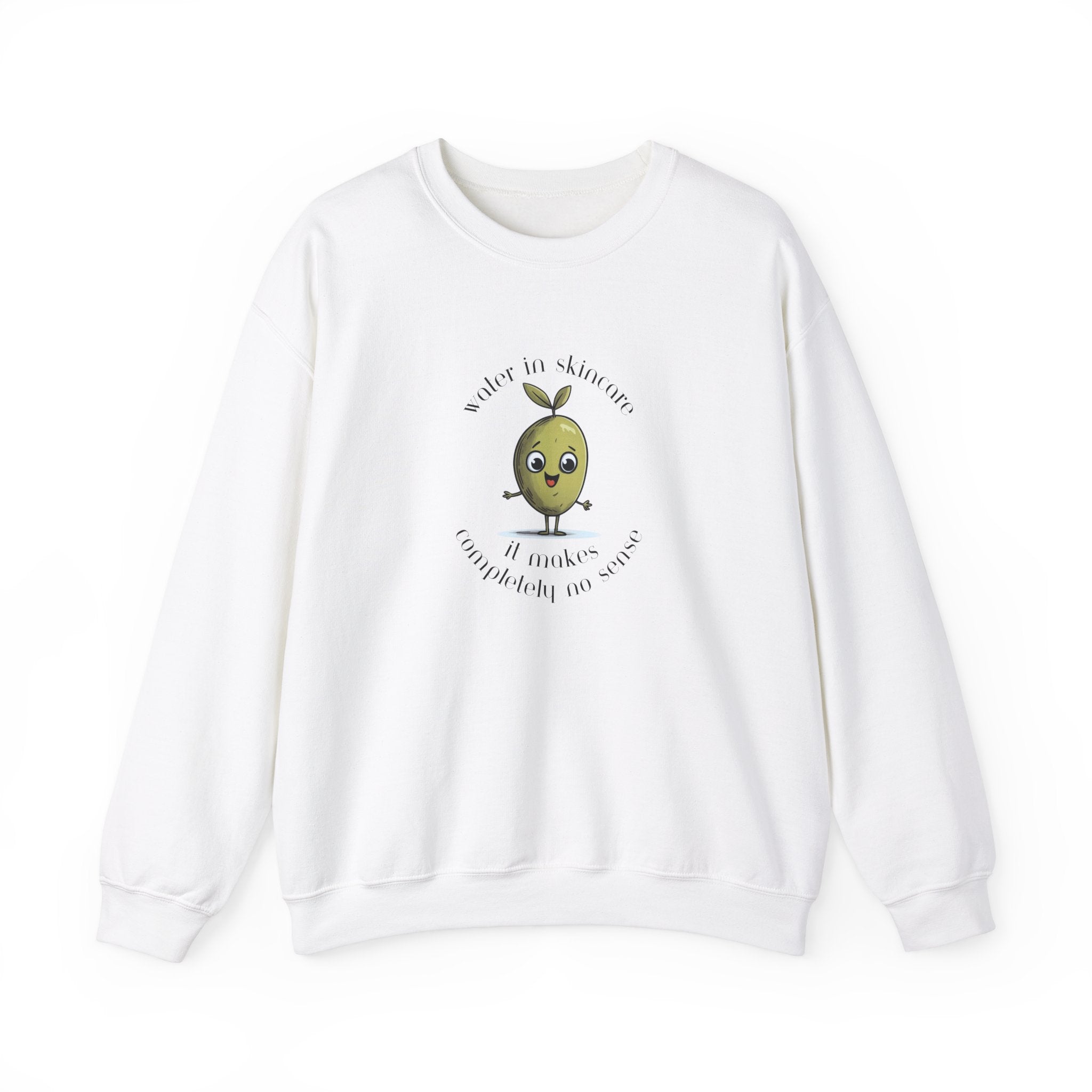 Water in skincare / waterless beauty / olive tree / Unisex Heavy Blend™ Crewneck Sweatshirt