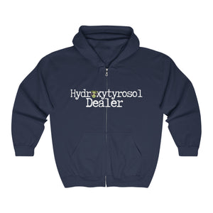 Hydroxytyrosol dealer / Unisex Heavy Blend™ Full Zip Hooded Sweatshirt