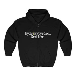 Hydroxytyrosol dealer / Unisex Heavy Blend™ Full Zip Hooded Sweatshirt