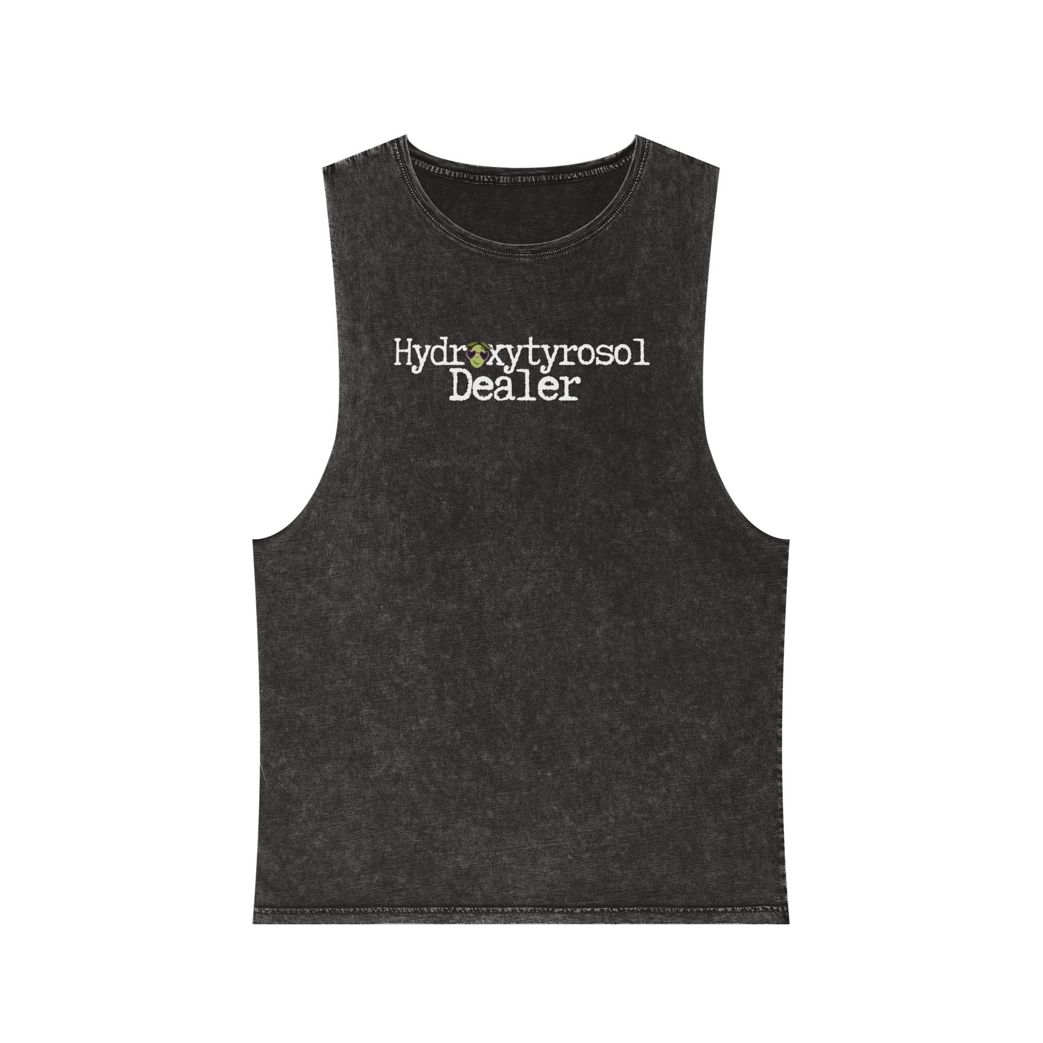 Hydroxytyrosol dealer / Olive tree consultant gift / Unisex Stonewash Tank Top