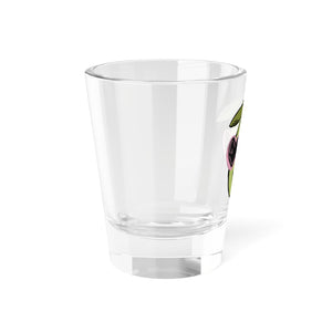 Cartoon Olive / Olive tree consultant / Shot Glass, 1.5oz