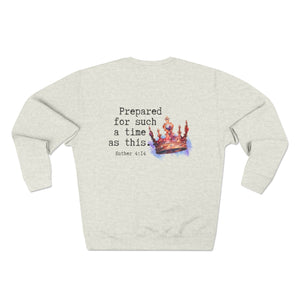 In my Esther era / hand drawn shirt / Bible gift / shirt /  Unisex Crewneck Sweatshirt