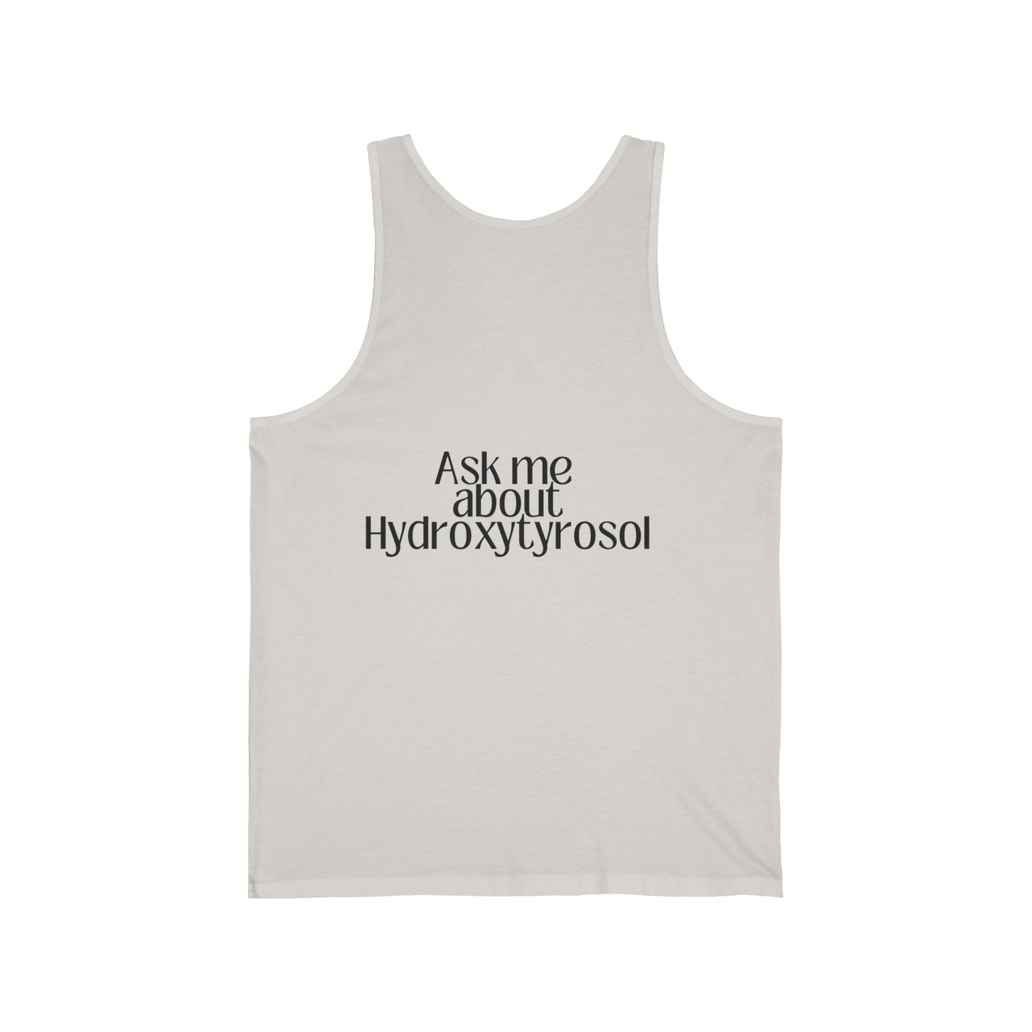 Hydroxytyrosol/ Polyphenol punch   consultant gift /  Unisex Jersey Tank