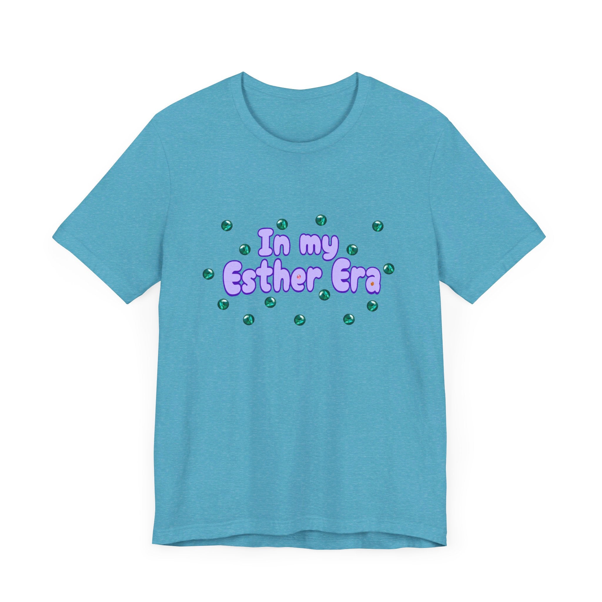 In my Esther era / hand drawn shirt / Bible gift / shirt /  Unisex Jersey Short Sleeve Tee