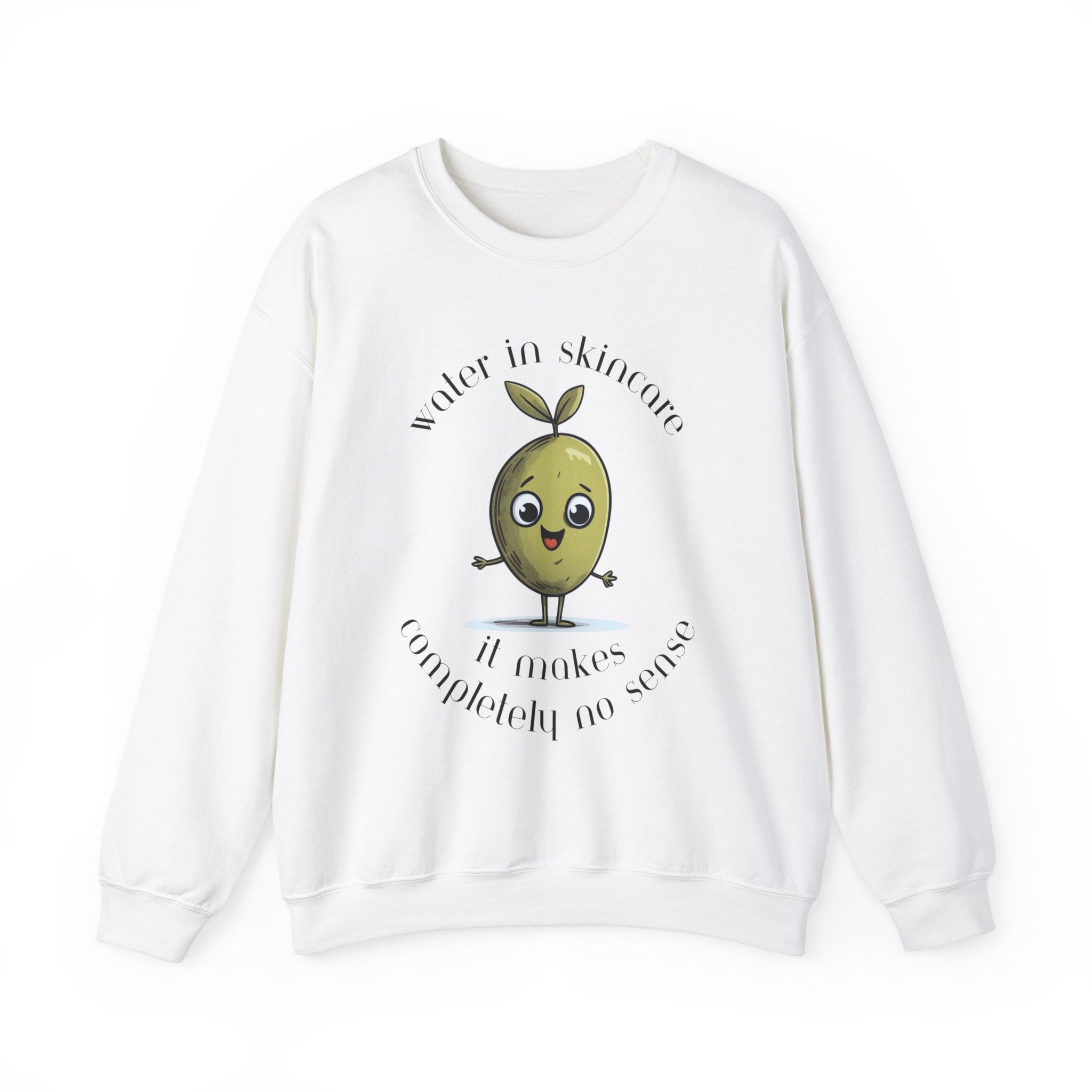 Water in skincare / waterless beauty / olive tree / Unisex Heavy Blend™ Crewneck Sweatshirt