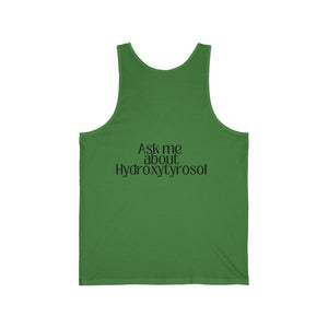 Hydroxytyrosol/ Polyphenol punch   consultant gift /  Unisex Jersey Tank