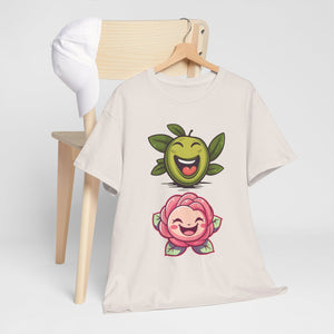 Olives and roses / olive trees / rose and olive cartoon / Unisex Heavy Cotton Tee