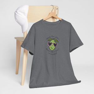 Drink skincare / olive trees / olive cartoon / Unisex Heavy Cotton Tee