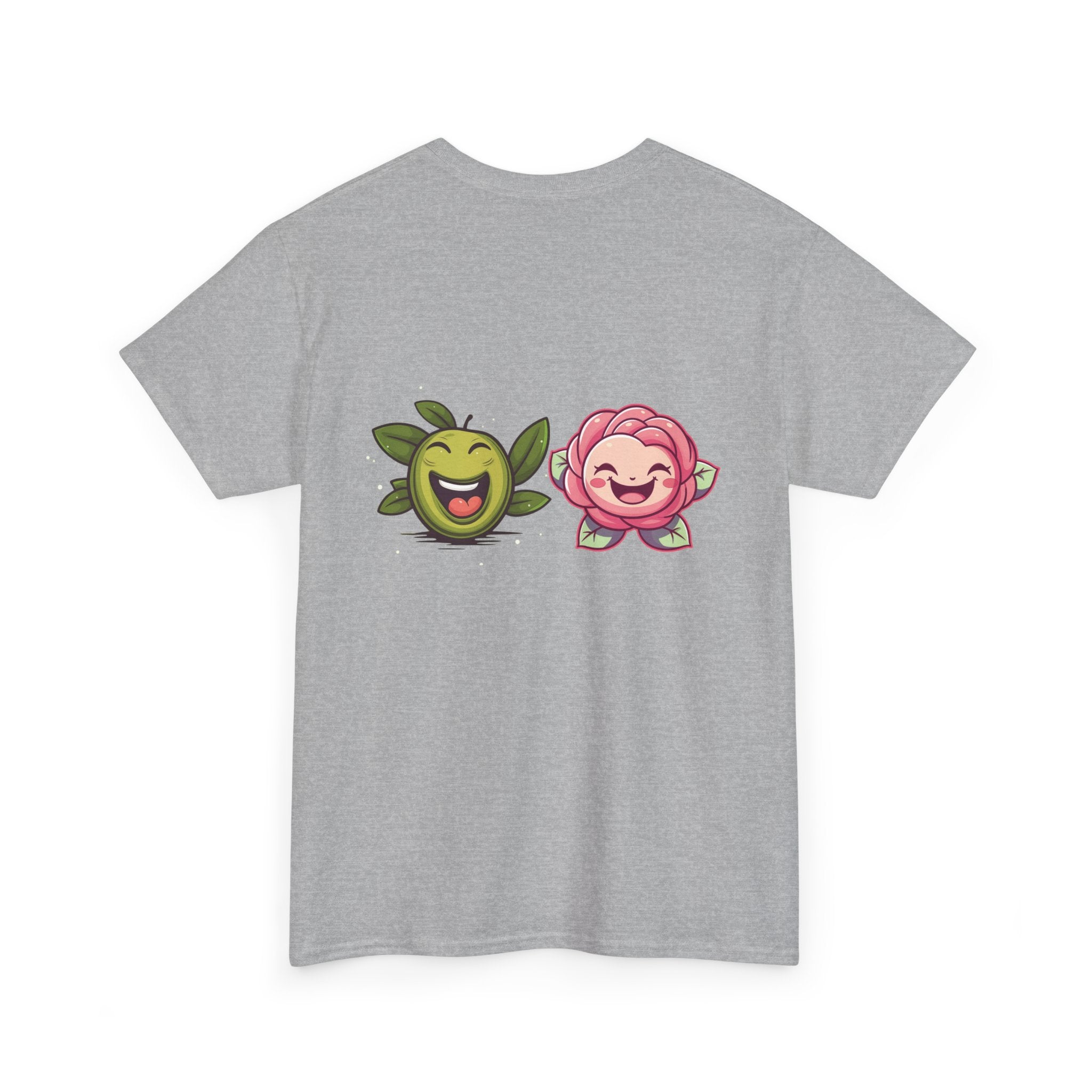 Olives and roses / olive trees / rose and olive cartoon / Unisex Heavy Cotton Tee