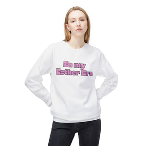 In my Esther era / hand drawn shirt / Bible gift / shirt /  Unisex Midweight Softstyle Fleece Crewneck Sweatshirt