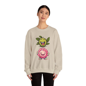 Olives and roses  / waterless beauty / olive tree / Unisex Heavy Blend™ Crewneck Sweatshirt