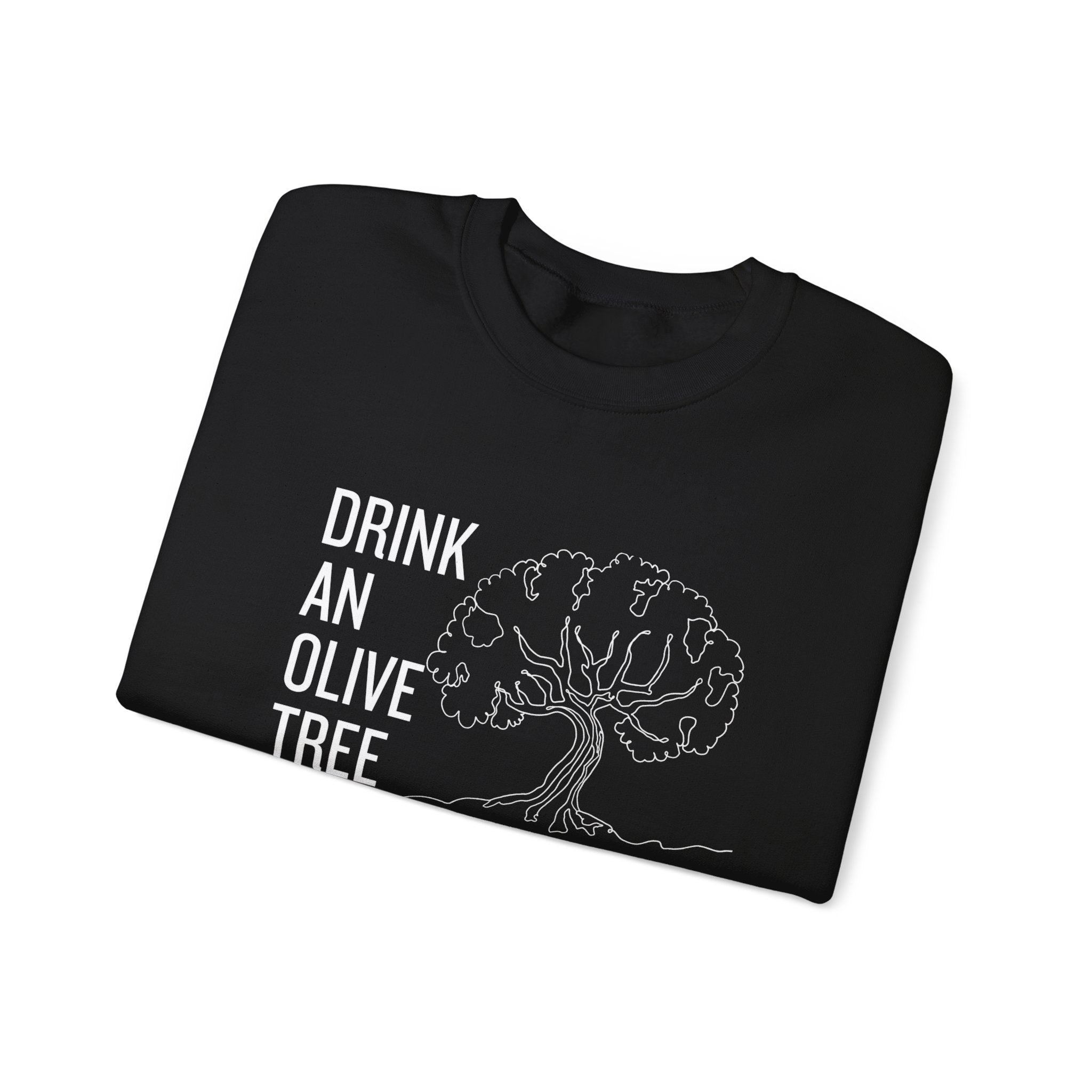 Water in skincare / waterless beauty / drink an olive tree / Unisex Heavy Blend™ Crewneck Sweatshirt