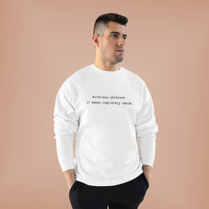 Waterless Skincare / Unisex EcoSmart® Crewneck Sweatshirt