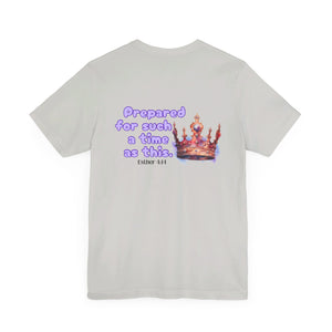 In my Esther era / hand drawn shirt / Bible gift / shirt /  Unisex Jersey Short Sleeve Tee