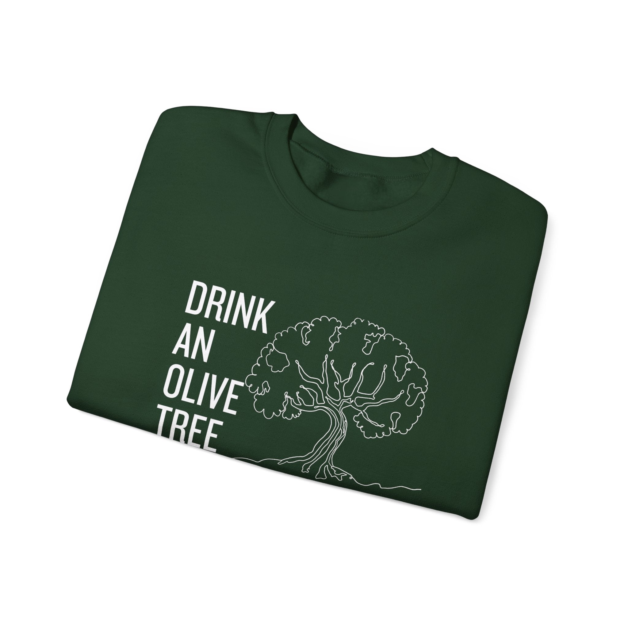Water in skincare / waterless beauty / drink an olive tree / Unisex Heavy Blend™ Crewneck Sweatshirt