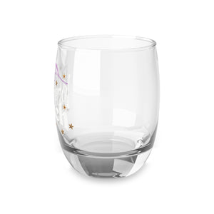 Violet Olive Star /  Olive Tree Polyphenol punch / rank up consultant gift / 3.5 inch Whiskey Glass