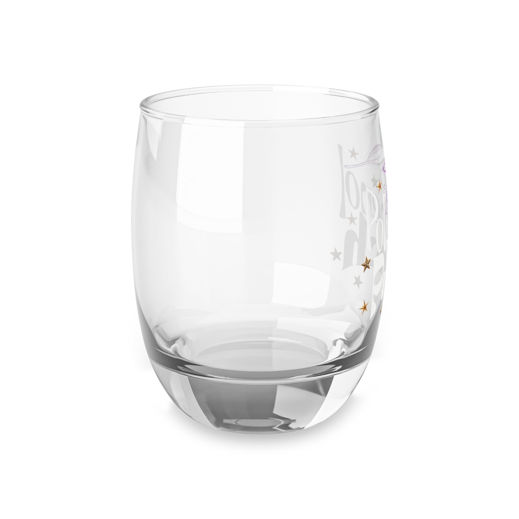 Violet Olive Star /  Olive Tree Polyphenol punch / rank up consultant gift / 3.5 inch Whiskey Glass