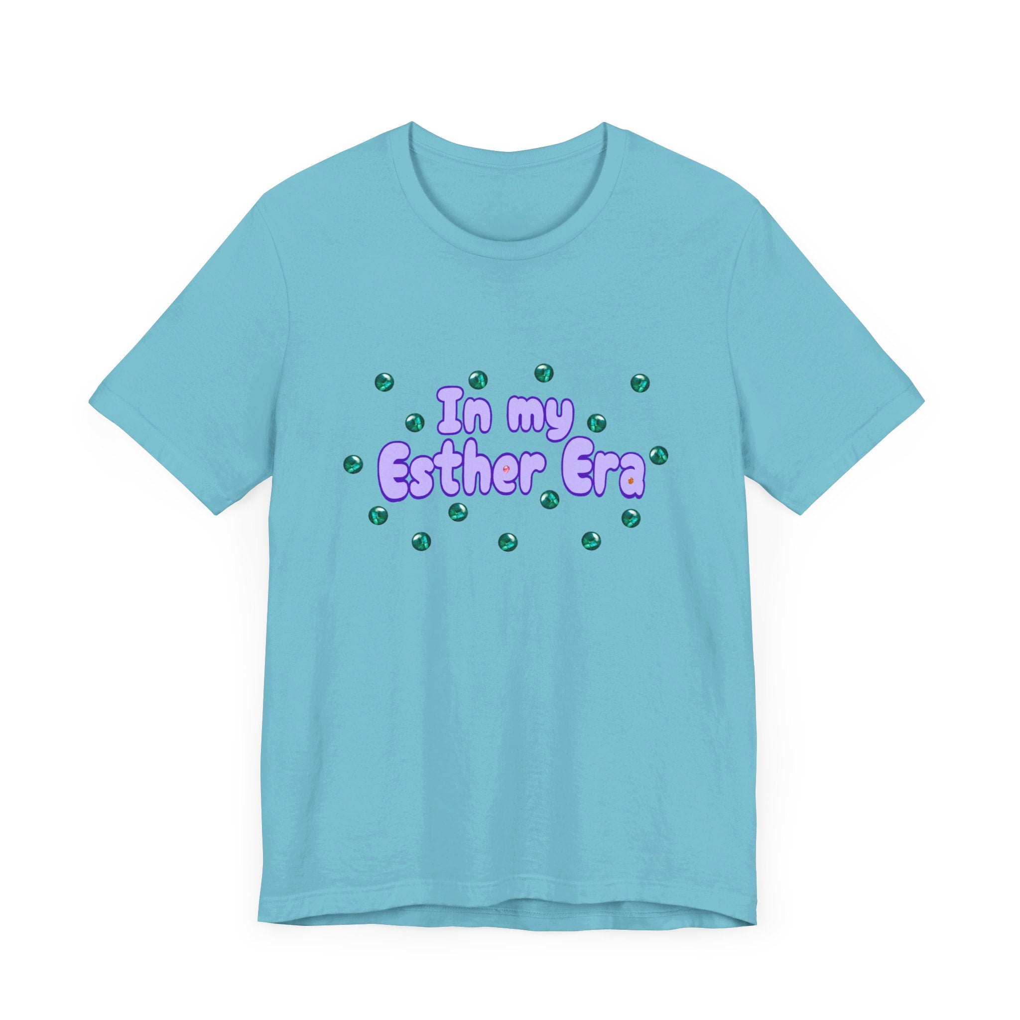 In my Esther era / hand drawn shirt / Bible gift / shirt /  Unisex Jersey Short Sleeve Tee