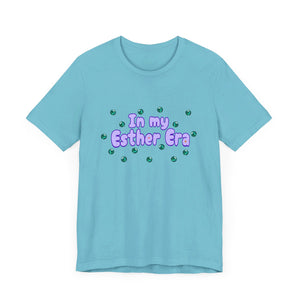 In my Esther era / hand drawn shirt / Bible gift / shirt /  Unisex Jersey Short Sleeve Tee