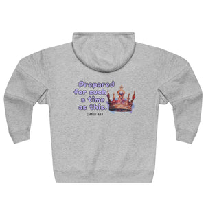 In my Esther era / hand drawn shirt / Bible gift / shirt /  Unisex Zip Hoodie