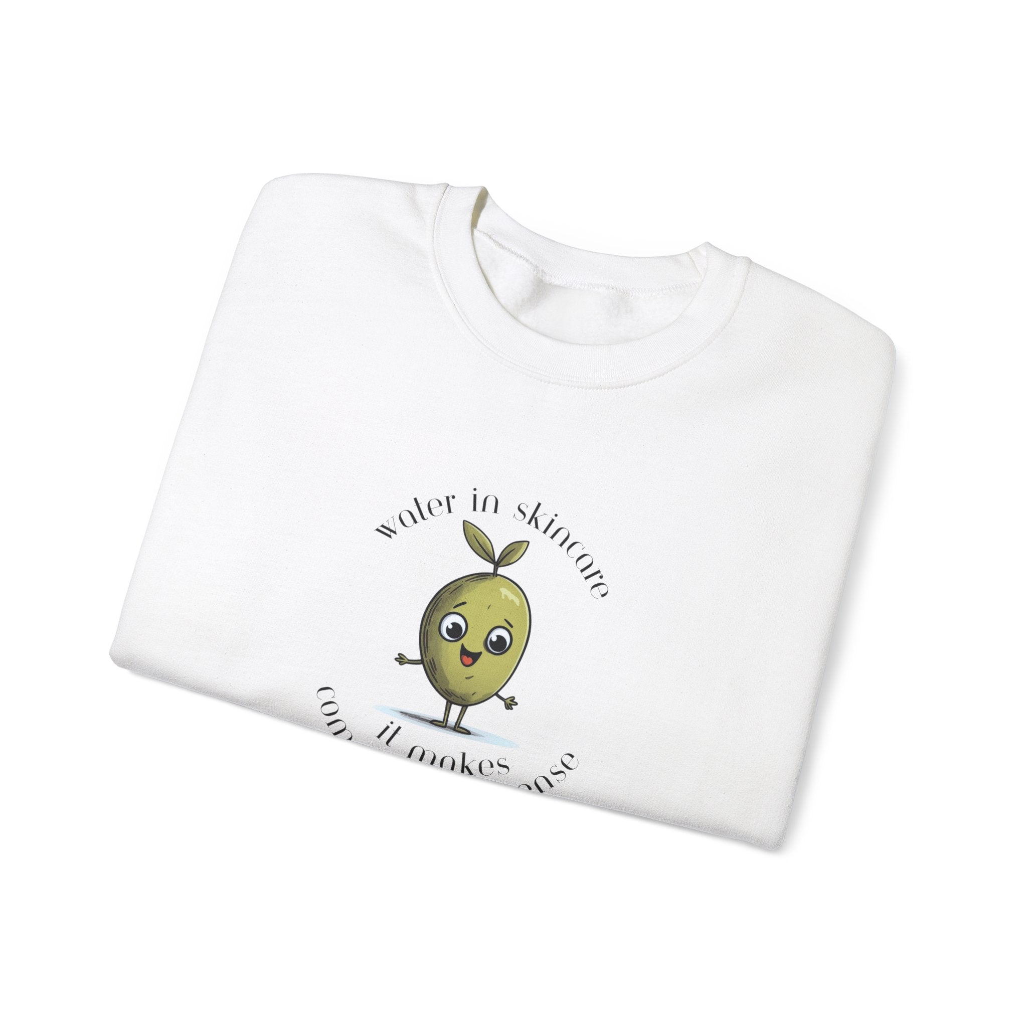 Water in skincare / waterless beauty / olive tree / Unisex Heavy Blend™ Crewneck Sweatshirt