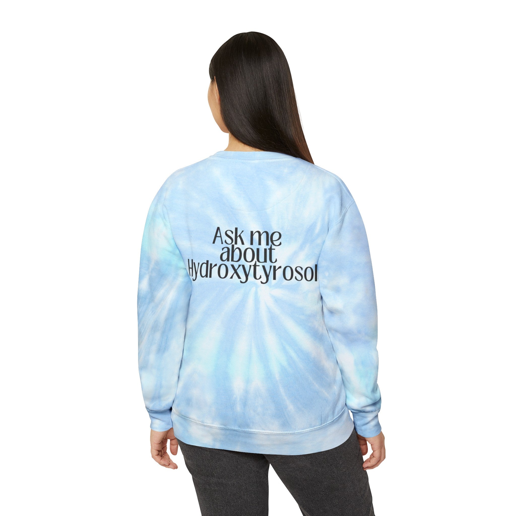 Water in Skincare / Unisex Tie-Dye Sweatshirt