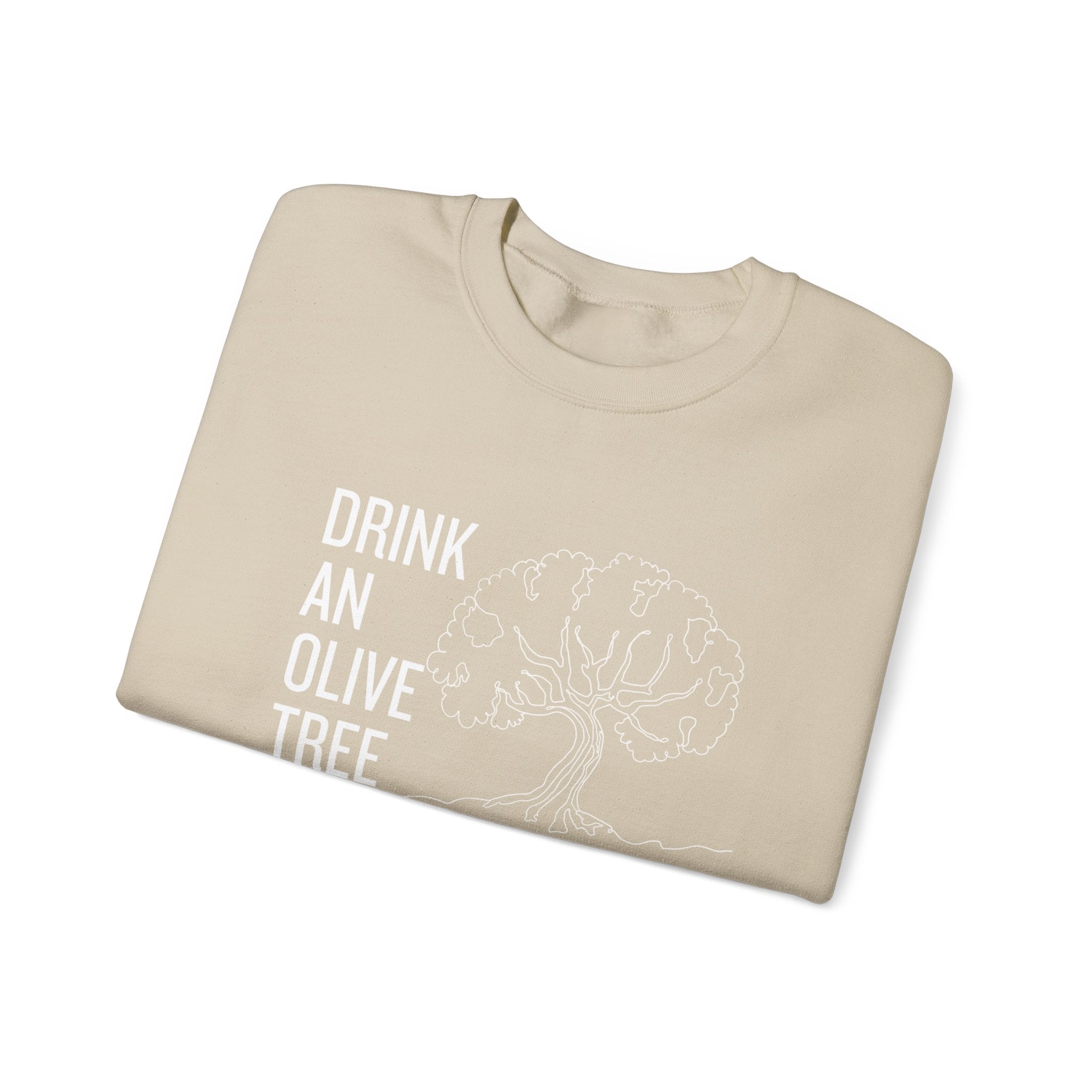 Water in skincare / waterless beauty / drink an olive tree / Unisex Heavy Blend™ Crewneck Sweatshirt