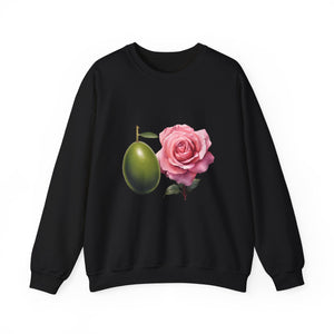 Olive tree / waterless beauty / olives and roses / Unisex Heavy Blend™ Crewneck Sweatshirt