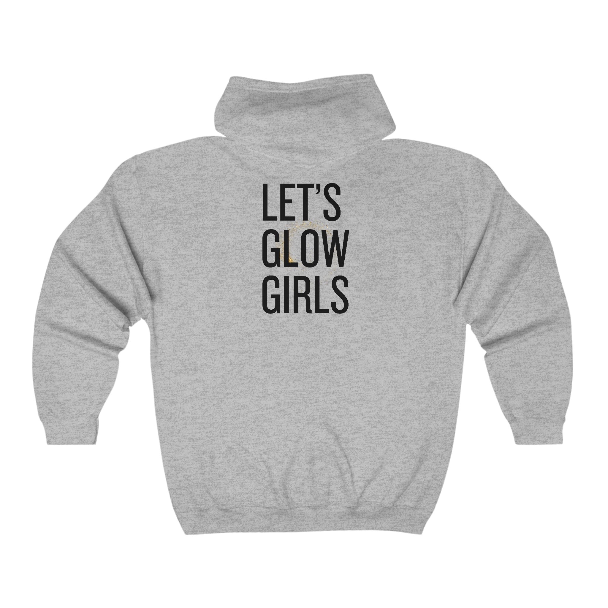 Olive tree babe / let’s glow girls / Zip Hoodie Hydroxytyrosol Sweatshirt