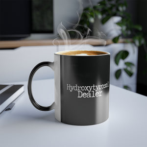 Hydroxytyrosol dealer / designs shows up when mug gets warm / Color Morphing Mug, 11oz