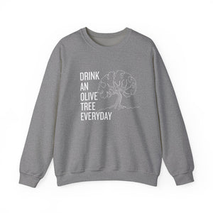 Water in skincare / waterless beauty / drink an olive tree / Unisex Heavy Blend™ Crewneck Sweatshirt