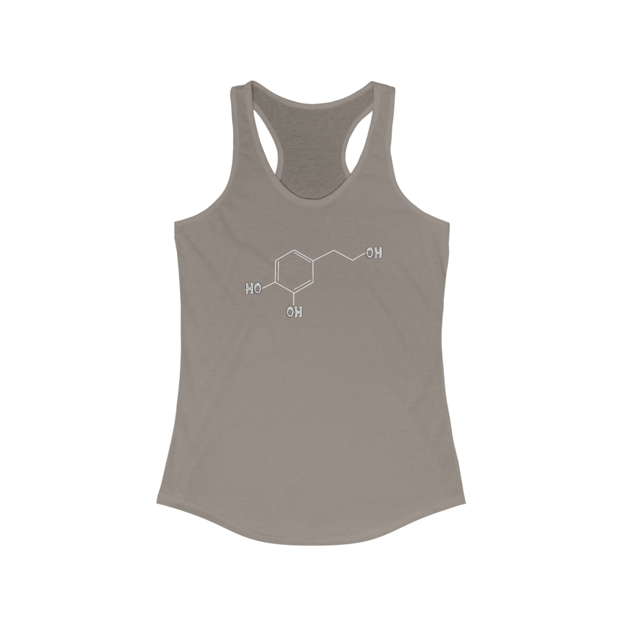 Hydroxytyrosol Olive tree people consultant gift / shirt / Women's Ideal Racerback Tank