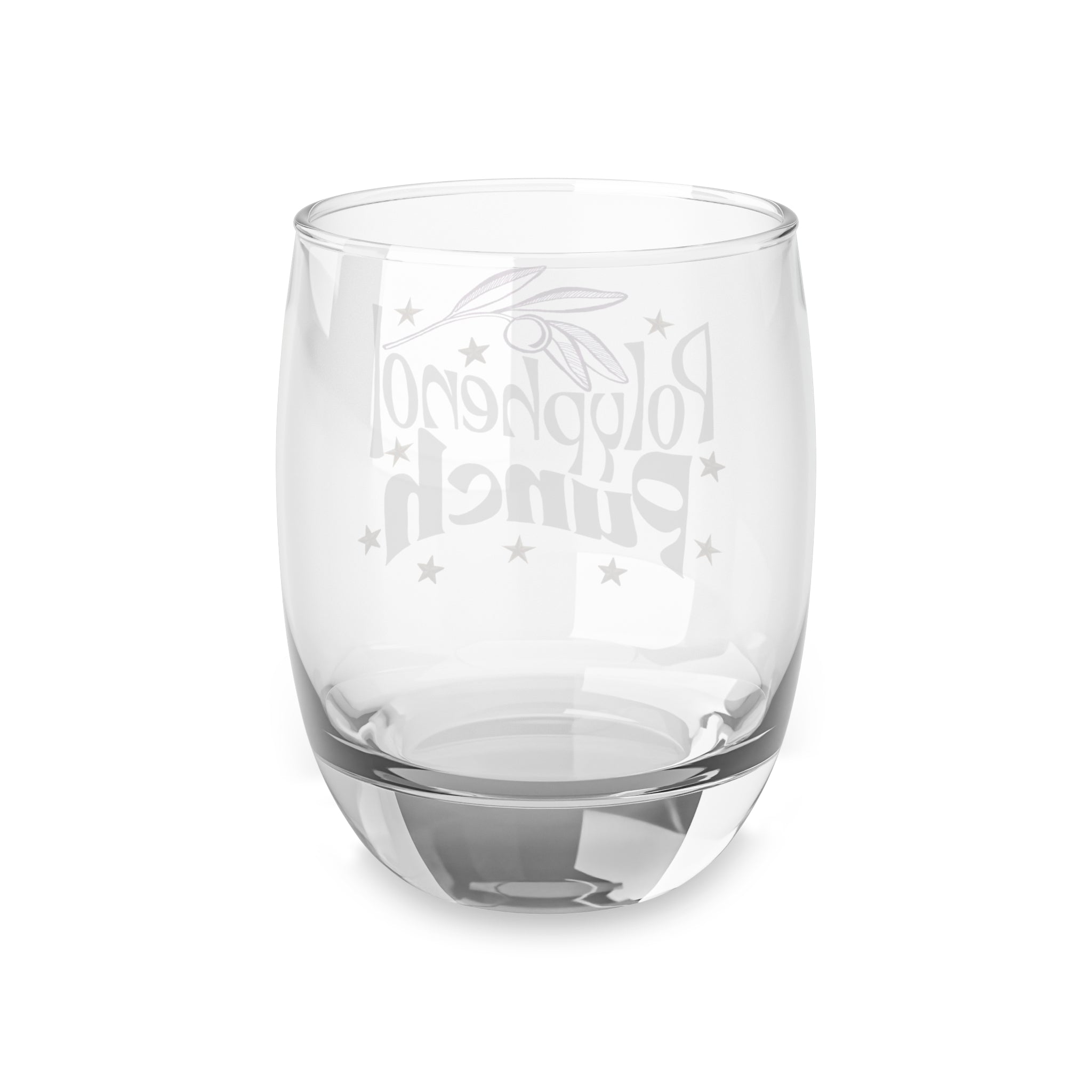 Violet Olive Star /  Olive Tree Polyphenol punch / rank up consultant gift / 3.5 inch Whiskey Glass