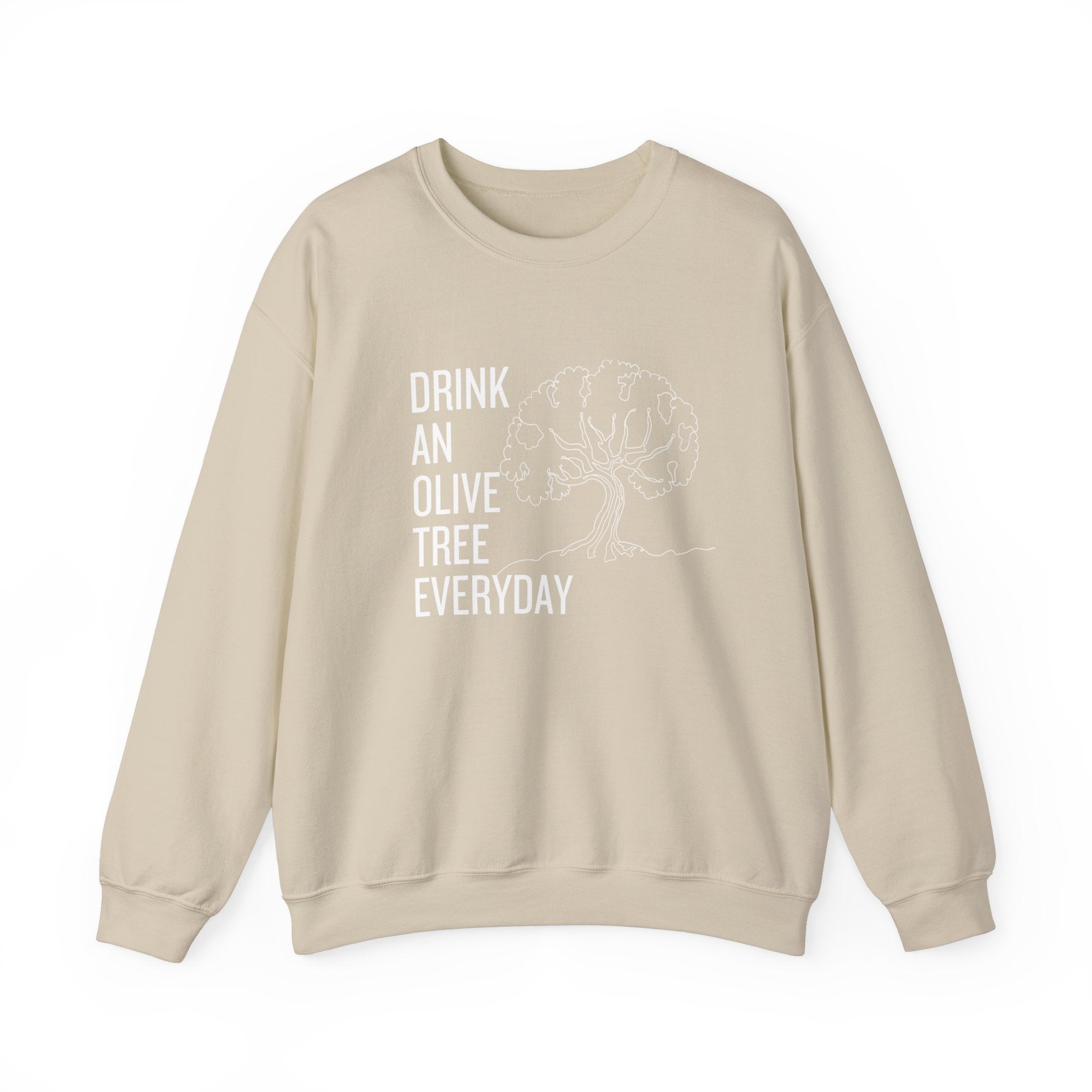 Water in skincare / waterless beauty / drink an olive tree / Unisex Heavy Blend™ Crewneck Sweatshirt