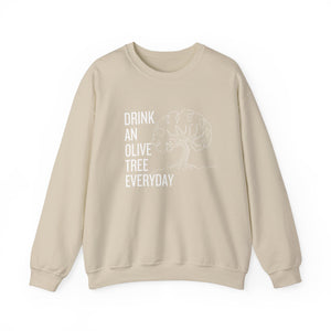 Water in skincare / waterless beauty / drink an olive tree / Unisex Heavy Blend™ Crewneck Sweatshirt
