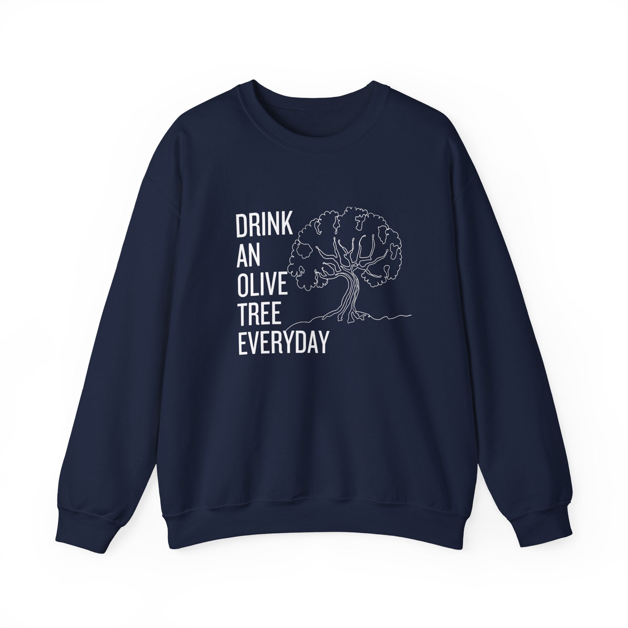 Water in skincare / waterless beauty / drink an olive tree / Unisex Heavy Blend™ Crewneck Sweatshirt