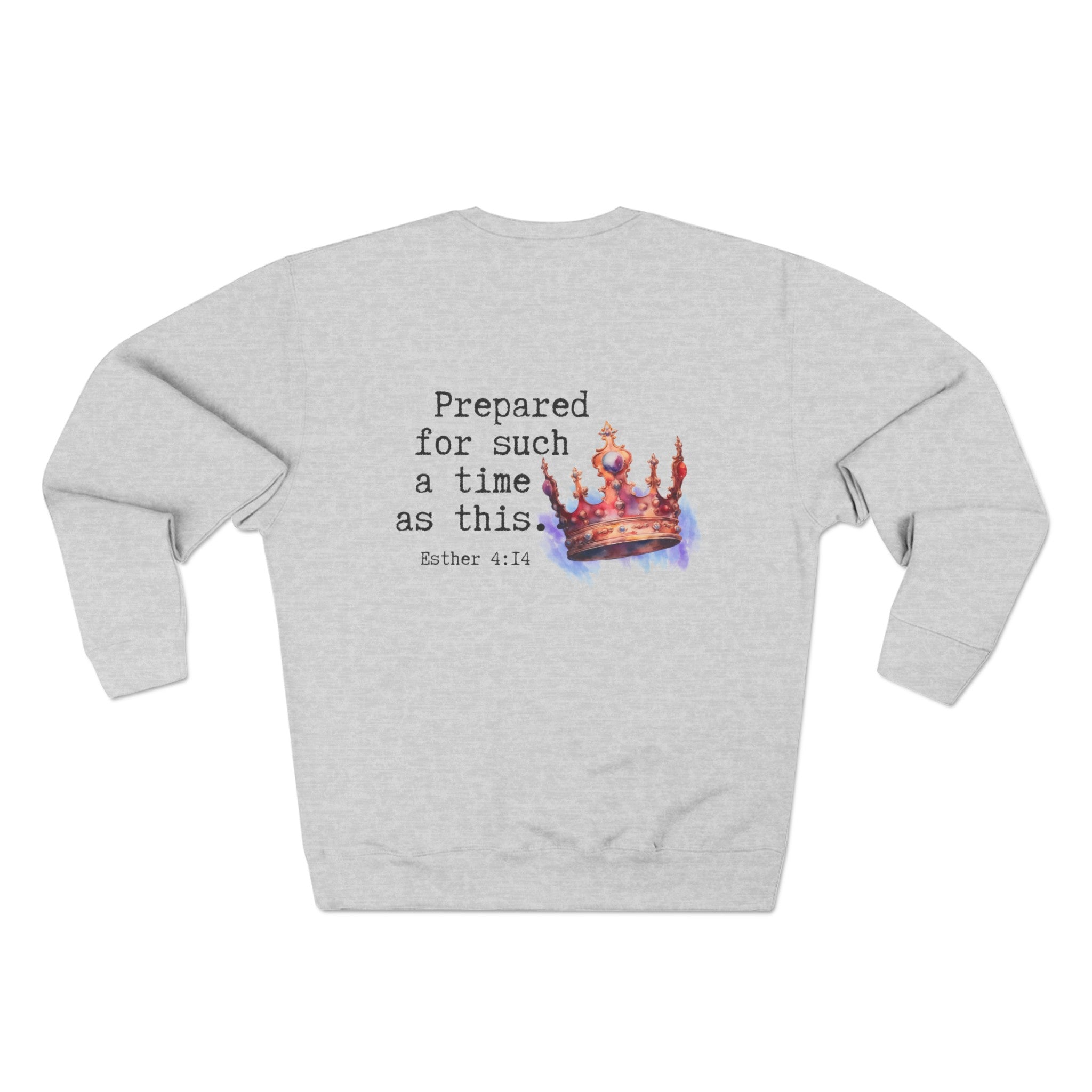 In my Esther era / hand drawn shirt / Bible gift / shirt /  Unisex Crewneck Sweatshirt