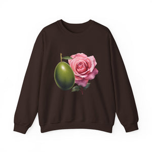 Olive tree / waterless beauty / olives and roses / Unisex Heavy Blend™ Crewneck Sweatshirt