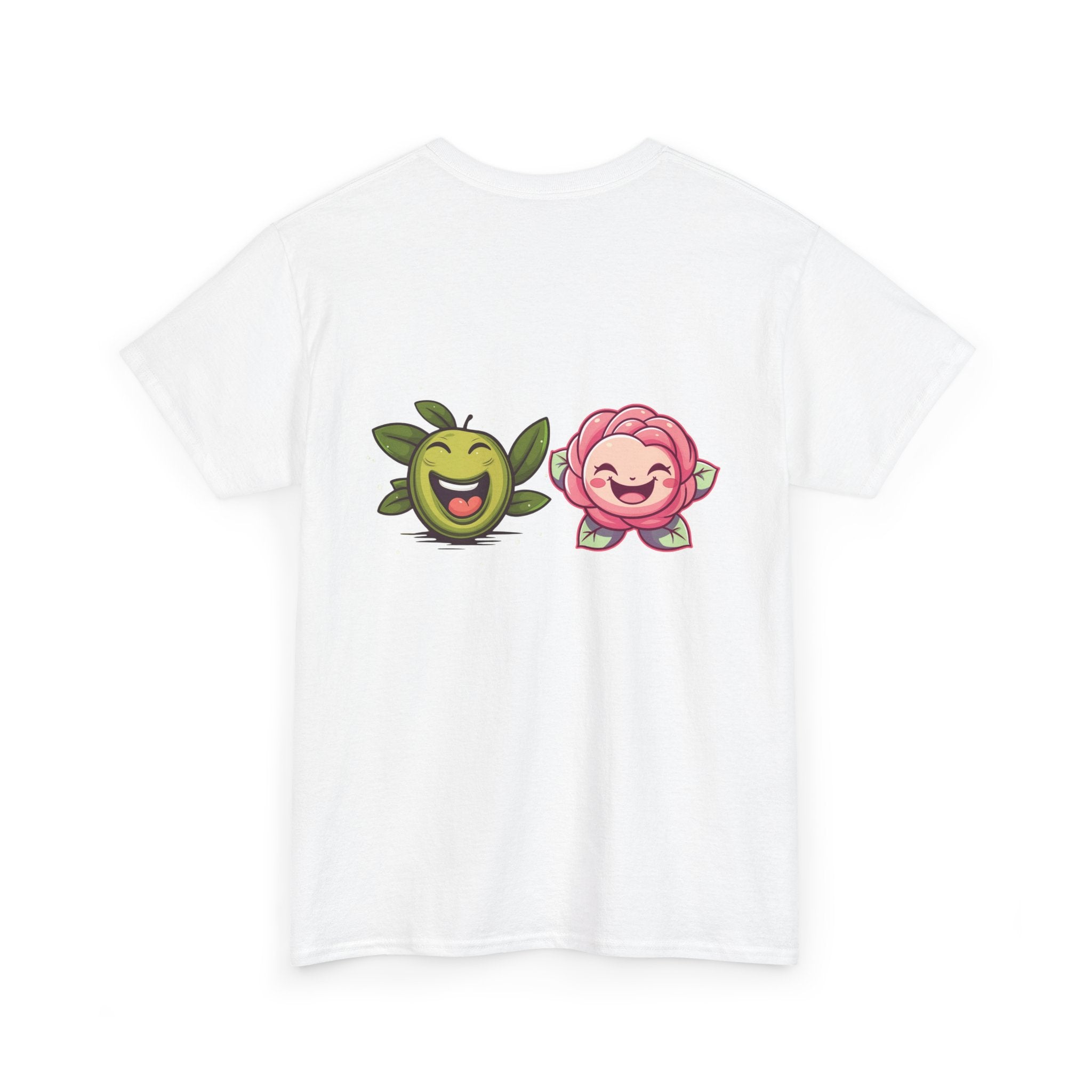 Olives and roses / olive trees / rose and olive cartoon / Unisex Heavy Cotton Tee