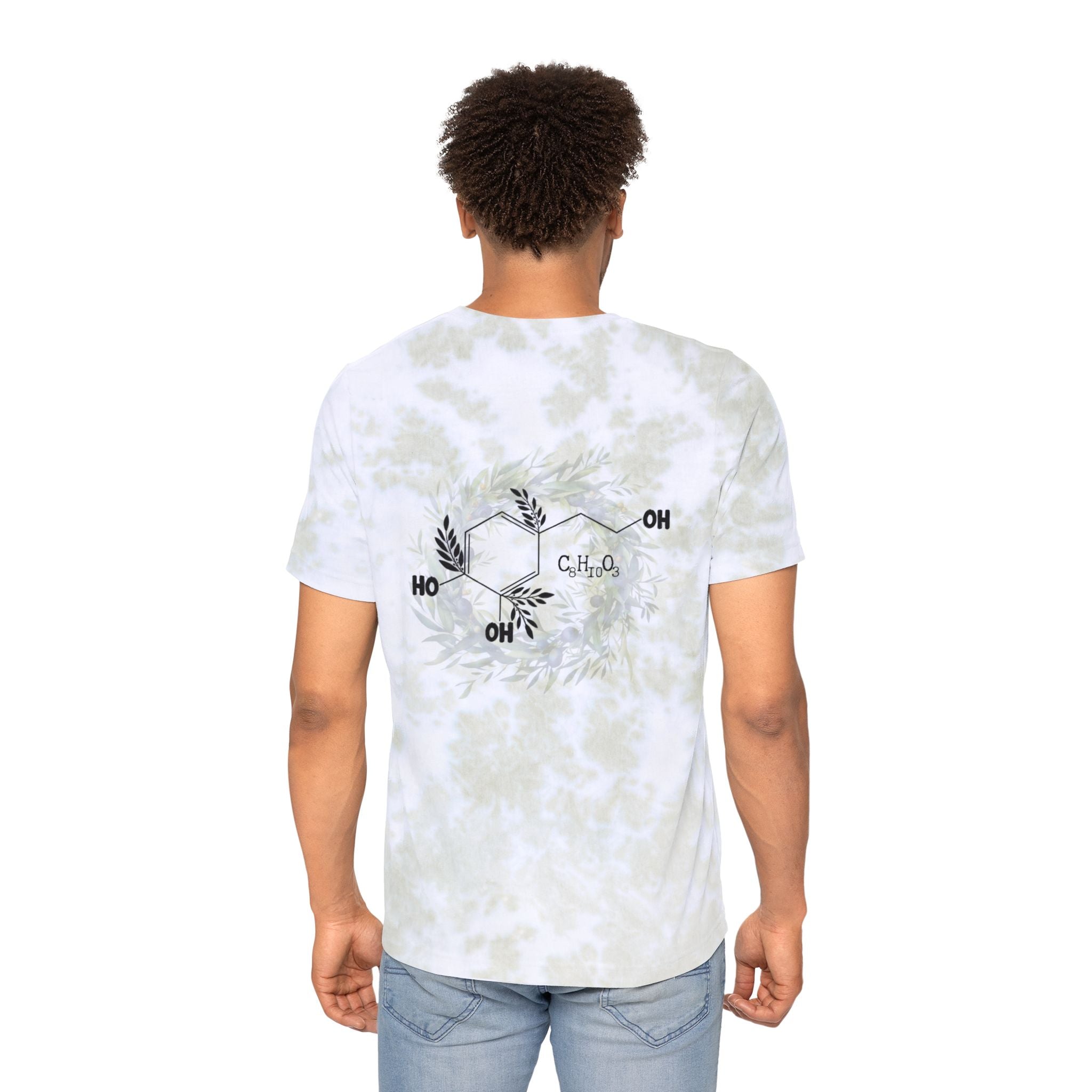 Hydroxytyrosol dealer / olive tree leaves / consultant gift / Unisex FWD Fashion Tie-Dyed T-Shirt